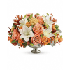 Teleflora's Harvest Shimmer Centerpiece deluxe