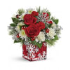 Teleflora's Silver Christmas Bouquet standard