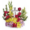 Teleflora's Crystal Cross Bouquet premium