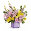 The Teleflora's Pastel Paradise Bouquet - Premium. An arrangement by Marivel's Florist and Gifts.