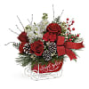 Teleflora's Christmas Day Sleigh Bouquet deluxe