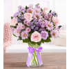 Daydream Bouquet™ in Clear Glass Vase premium