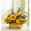 Blooming Basket Arrangement deluxe