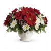 Teleflora's Simply Merry Centerpiece premium