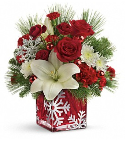 Teleflora's Snowflake Wonder Teleflora's Snowflake Wonder