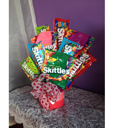 Skittles Bouquet Skittles Bouquet