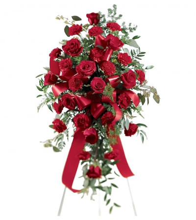 Shades of Red Standing Spray Shades of Red Standing Spray