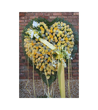 Heart of Yellow Roses GF-H14 Heart of Yellow Roses GF-H14