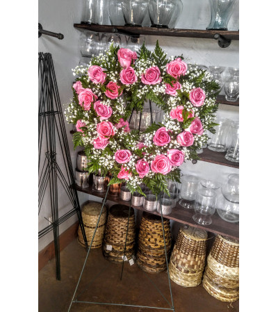 Pink Heart Easel Pink Heart Easel
