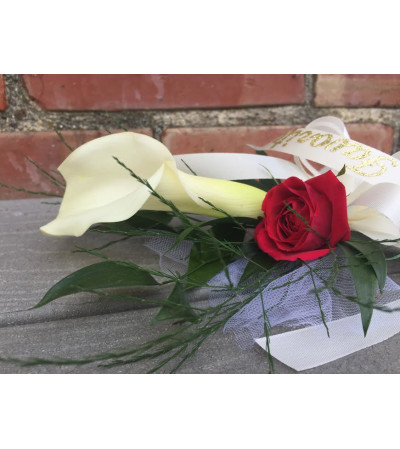 CASKET CORSAGE - ELEGANT CASKET CORSAGE - ELEGANT