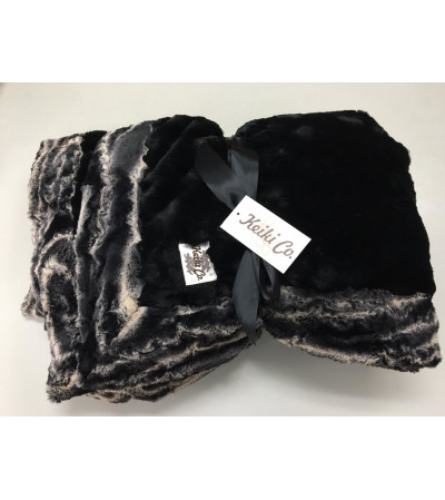 KEIKI COUTURE THROW BLACK MARBLE KEIKI COUTURE THROW BLACK MARBLE