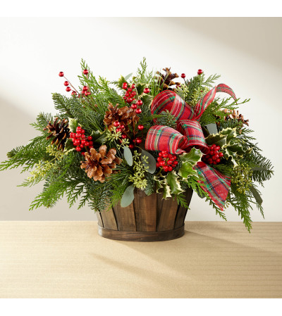 The FTD® Holiday Homecomings™ Basket The FTD® Holiday Homecomings™ Basket