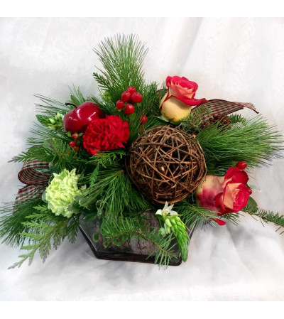 Rustic Holidays Table Centerpiece Rustic Holidays Table Centerpiece