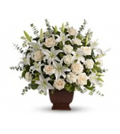 Loving Lilies and Roses Bouquet - by Jennifer's Flowers & Gifts Loving Lilies and Roses Bouquet - by Jennifer's Flowers & Gifts