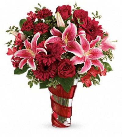 Teleflora's Swirling Desire Bouquet Teleflora's Swirling Desire Bouquet