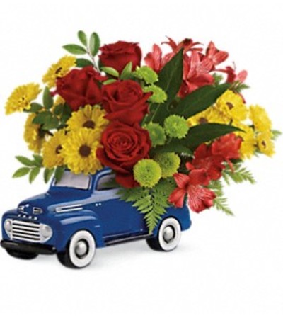 Glory Days Ford Pickup by Teleflora Glory Days Ford Pickup by Teleflora