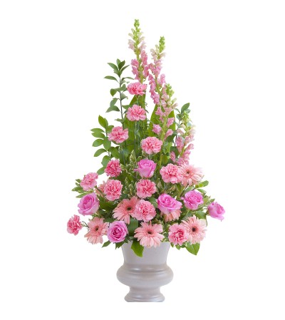Peaceful Pink Large Urn Peaceful Pink Large Urn