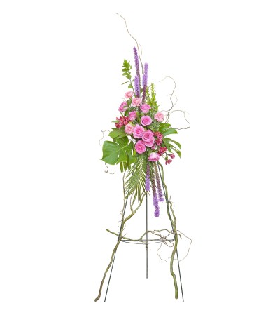 Peaceful Pink Standing Spray Peaceful Pink Standing Spray