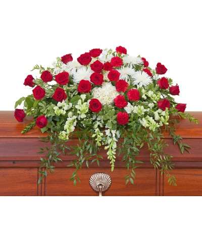 Enduring Strength Casket Spray Enduring Strength Casket Spray