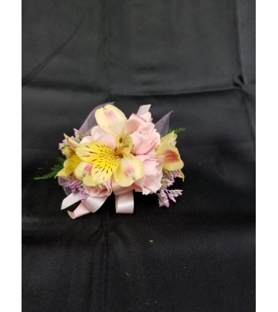 Pinks & Yellow Corsage Pinks & Yellow Corsage