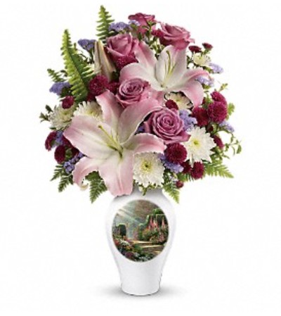Thomas Kinkade's Moments Of Grace by Teleflora Thomas Kinkade's Moments Of Grace by Teleflora