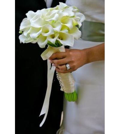 miniature calla lily bridal bouquet miniature calla lily bridal bouquet