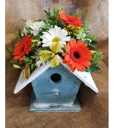 Spring Garden Birdhouse Spring Garden Birdhouse