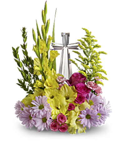 Our Crystal Cross Bouquet Our Crystal Cross Bouquet