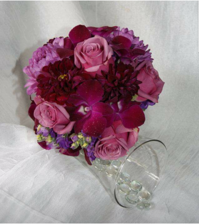 Purple Passion Wedding Bouquet Purple Passion Wedding Bouquet