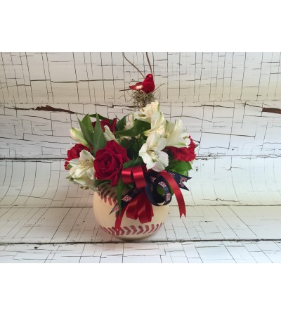 St. Louis Cardinals Baseball Bouquet St. Louis Cardinals Baseball Bouquet