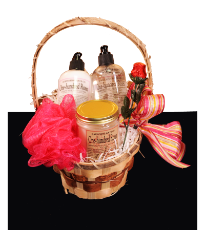 Rose Romance Spa Basket Rose Romance Spa Basket