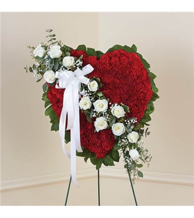 Red Solid Standing Heart Red Solid Standing Heart