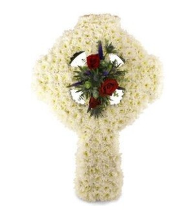 White Celtic Cross White Celtic Cross