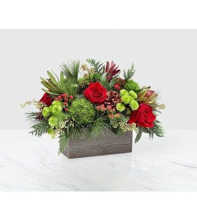 FTD Christmas Cabin Bouquet FTD Christmas Cabin Bouquet