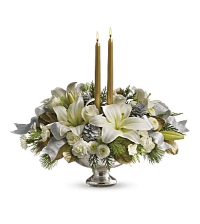 Silver And Gold Centerpiece TWR09-1 Silver And Gold Centerpiece TWR09-1