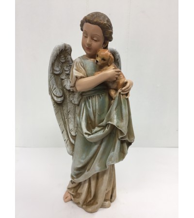 Angel With Pup Angel With Pup