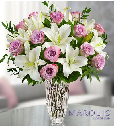 The Marquis by Waterford Purple Rose & Lily The Marquis by Waterford Purple Rose & Lily