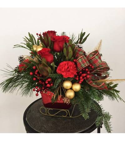 Vintage Sleigh Bouquet Vintage Sleigh Bouquet