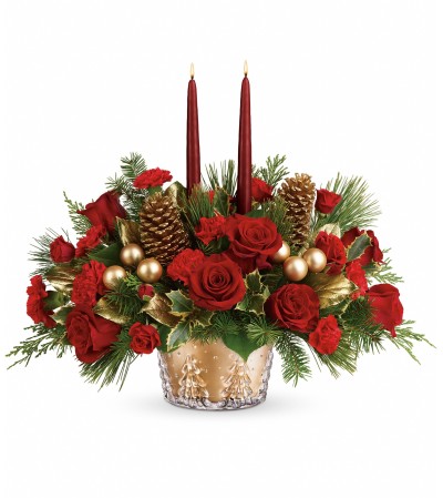 Glowing Pines Centerpiece Glowing Pines Centerpiece