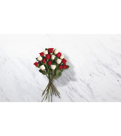 Wrapped Candy Cane Roses Wrapped Candy Cane Roses