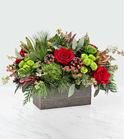 Christmas Cabin Bouquet Christmas Cabin Bouquet
