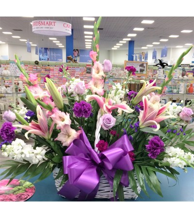 Stargazer Lily Basket Stargazer Lily Basket