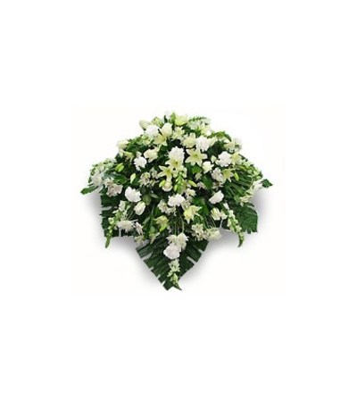 Lily& Rose Casket Spray Lily& Rose Casket Spray