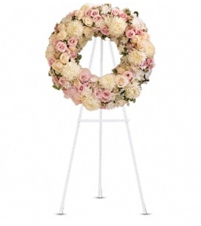 Teleflora's Peace Eternal Wreath Teleflora's Peace Eternal Wreath