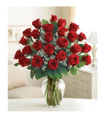 Two Dozen Romance Vase Two Dozen Romance Vase