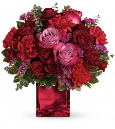 Teleflora Ruby Rapture Bouquet Teleflora Ruby Rapture Bouquet