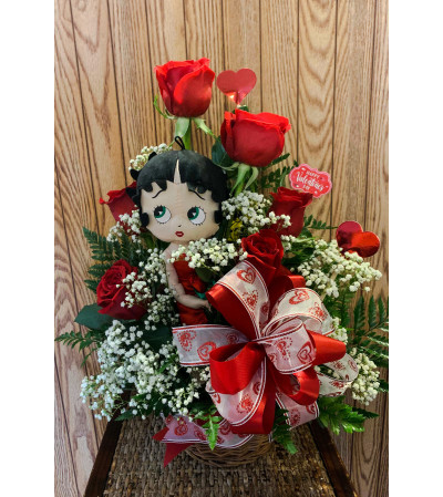 Betty red basket Betty red basket
