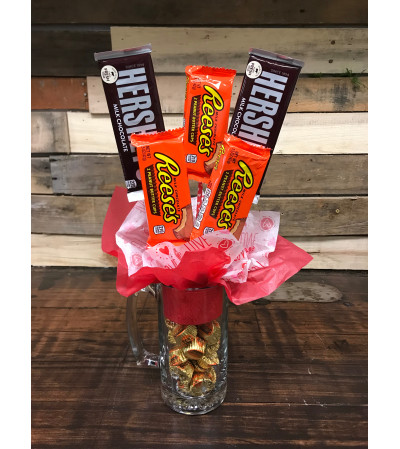 Peanut Butter Lovers Candy Bouquet Peanut Butter Lovers Candy Bouquet