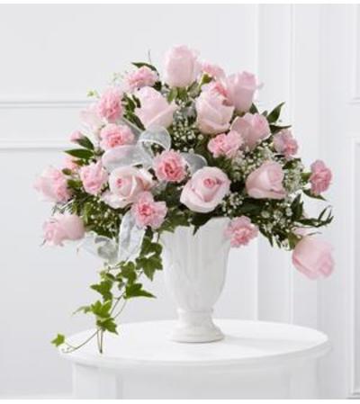 Pink Roses and Carnations Pink Roses and Carnations