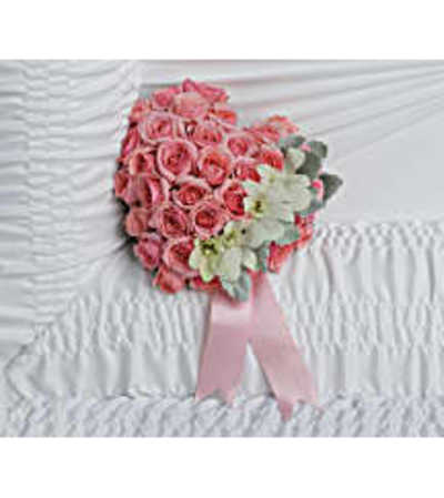 Teleflora's T280-5A Divine Serenity Casket Insert Teleflora's T280-5A Divine Serenity Casket Insert